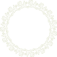 Decorative Coral Frame