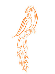 Ilustration of a bird