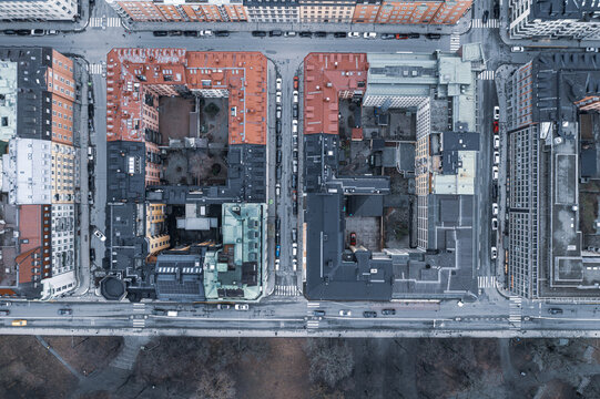 buildings from air