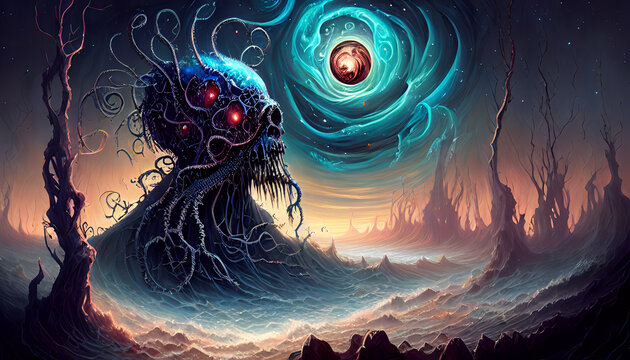 Lovecraftian horror
