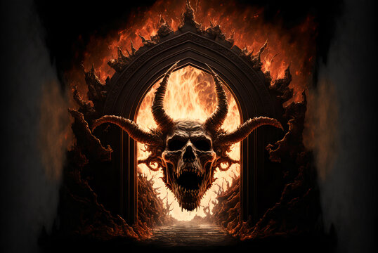 Portal to hell AI generative	
