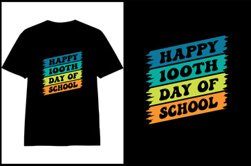 100 day of school t-shirt