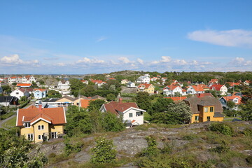 Fototapeta na wymiar Summer at Styrsö island in Gothenburg, Sweden