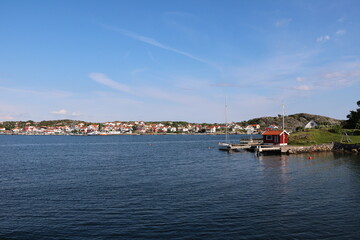 Fototapeta na wymiar Holidays at Styrsö island in Gothenburg, Sweden