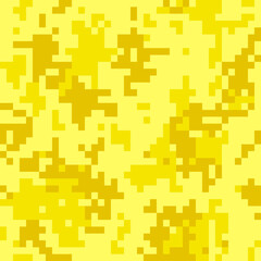 Yellow camouflage pattern