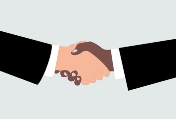 handshake between two businessmen