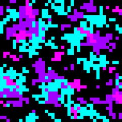 Colorful camouflage pattern