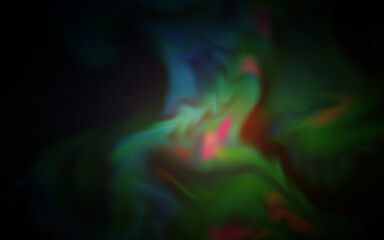 Dark Pink, Yellow vector blurred shine abstract template.