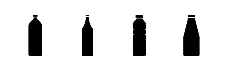 Bottle icon vector for web and mobile app. bottle sign and symbol
