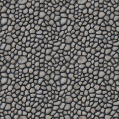 Seamless illustration. Ceramic tile surface imitating pebbles