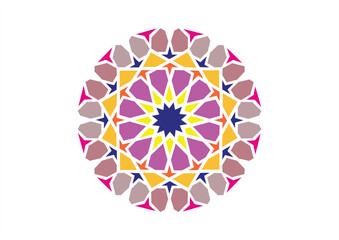 Islamic geometric motifs, which are very nice EPS 10