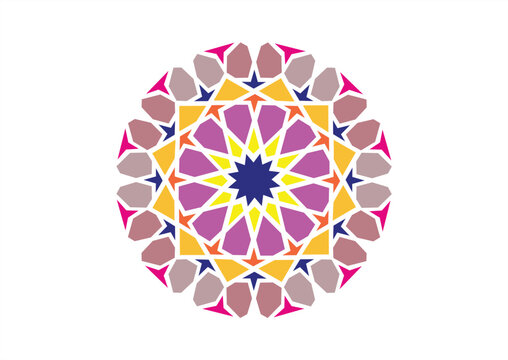 Islamic geometric motifs, which are very nice EPS 10