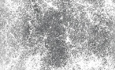Grunge black and white pattern. Monochrome particles abstract texture. Background of cracks, scuffs, chips, stains, ink spots, lines. Dark design background surface.
