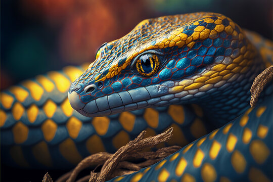 Snake on a tree