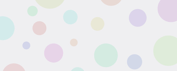 an abstract kids circle light colors back