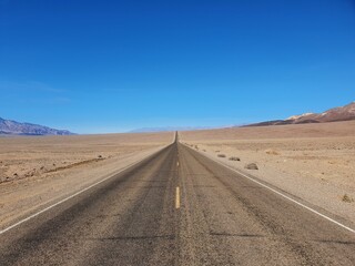 Fototapeta na wymiar USA Desert Road