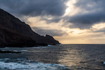 Paisaje en la isla de la Palma.