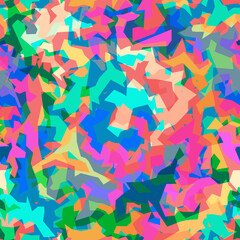 Abstract colorful mosaic. Seamless texture