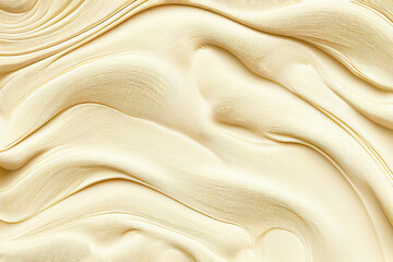 Creamy texture, ivory color, Generative AI