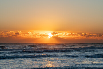 Obraz premium Ocean Sunrise Sunset