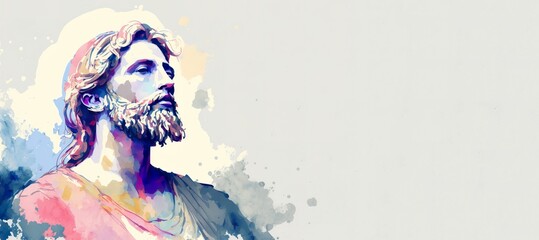 religious spiritual illustration background faith art prayer christianity digital artwork
jesus christ god holy saint saviour disciple christian bible biblical scene
meditation generative ai art
