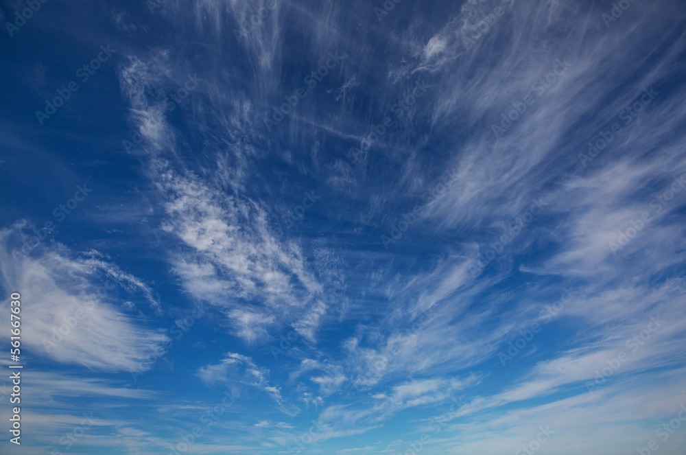 Wall mural blue sky