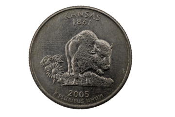 Kansas state quarter, 50 state quarters 1861 - 2005 