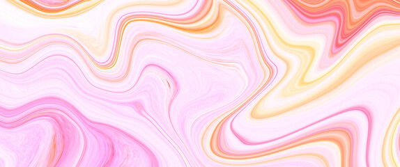 Marble rock texture black ink pattern liquid swirl paint pink that is Illustration background for do ceramic counter tile silver gray that is abstract waves skin wall luxurious art ideas concept.
