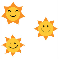 Smiling sun