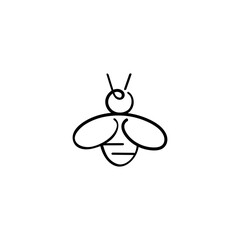 Bee Line Style Icon Design