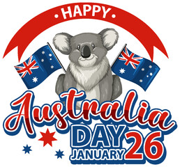 Happy Australia Day Banner