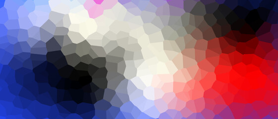 Colorful Low Poly Background