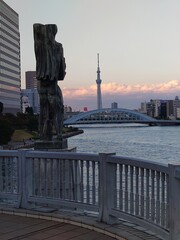 Fototapeta premium 橋とタワー