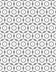 Black and white abstract geometric pattern