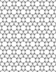 Black and white abstract geometric pattern