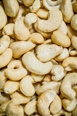 Cashew nuts texture