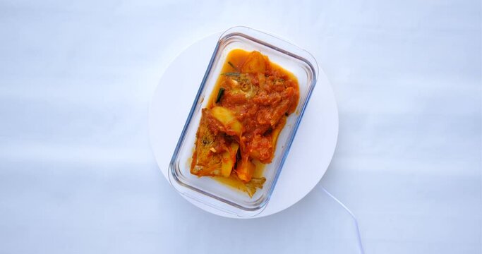 This is a very delicious Acehnese Rambeu Sauteed Fish