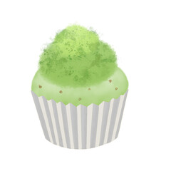 Cupcake illustration, 컵케이크 일러스트