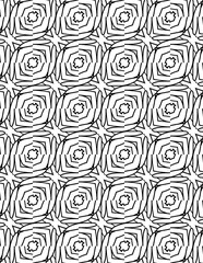 Black and white abstract geometric pattern