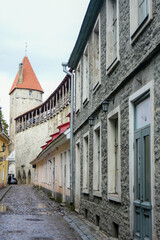 Fototapeta na wymiar エストニアの首都タリンの美しい風景