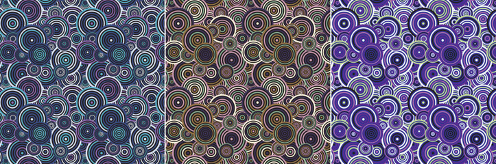 Japanese Circle Circular Geometrical Tradition Pattern