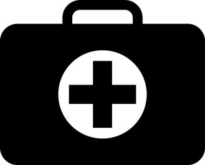 Nursing Bag icon, flat design illustration on white background..eps