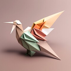 peaceful origami