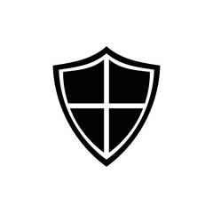 shield icon vector design template
