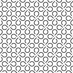 Vector seamless pattern with modern pattern