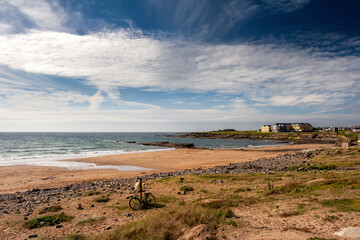 Spanish point beach near MiItown Malbay in County Clare, Ireland