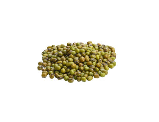 Mung bean (Vigna radiata) seeds isolated on transparen png.