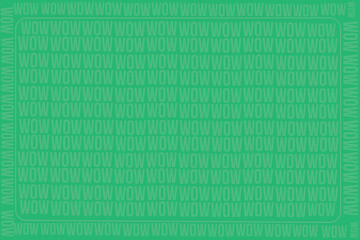 wow typography background vector wow BG
