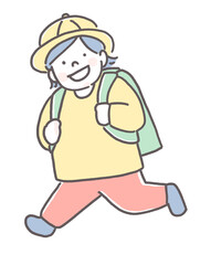 元気な小学一年生