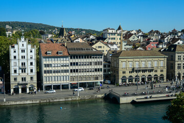 スイスチューリッヒの美しい風景